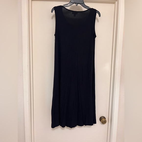 Style & Co Women's Embroidered High-Low Shift Dress, Black, Size S - Picture 5 of 7